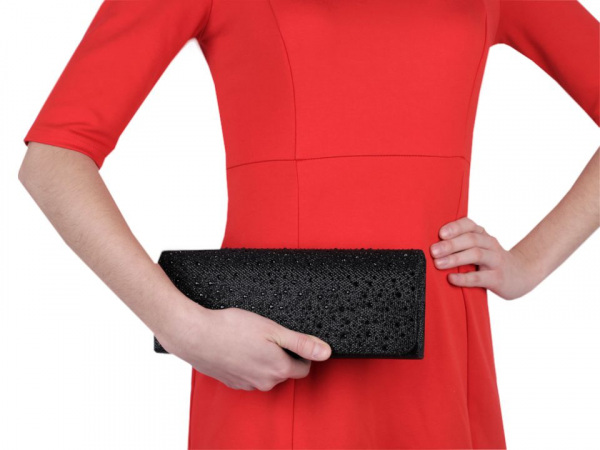 Kabelka - psaníčko s kamínky