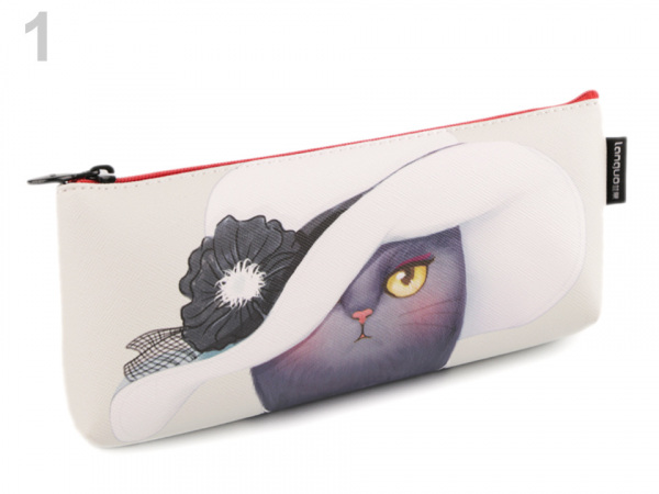 Pouzdro kočka Languo 8x20 cm