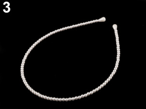 Perlová čelenka do vlasů