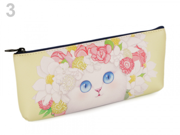 Pouzdro kočka Languo 8x20 cm