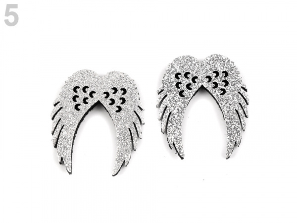 Vánoční dekorace s glitry