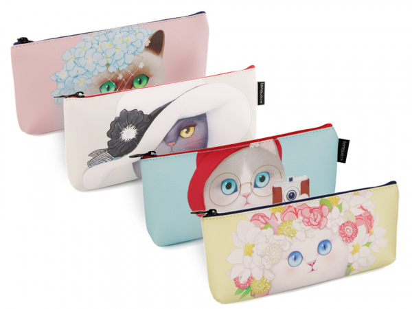 Pouzdro kočka Languo 8x20 cm