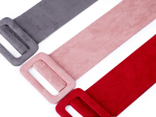 Dámský pásek semišový široký