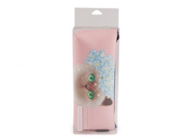 Pouzdro kočka Languo 8x20 cm