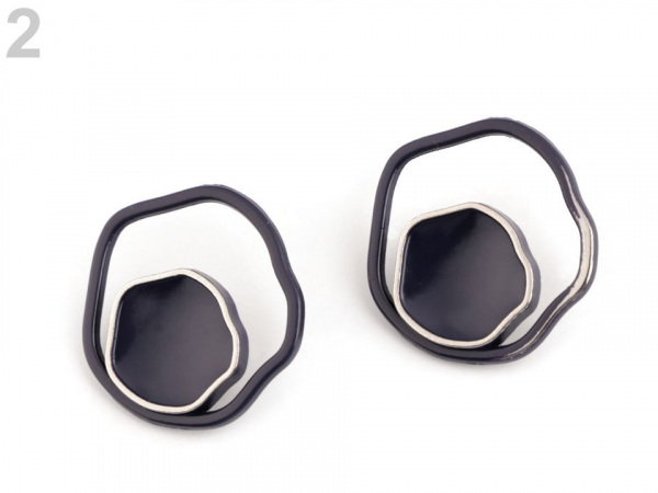 Kovový knoflík velikost 40"