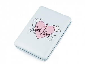 Kosmetické zrcátko jednorožec, duha, plameňák, srdce