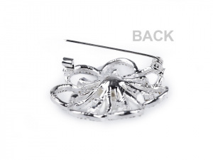 Brož / svatební ozdoba na kytice