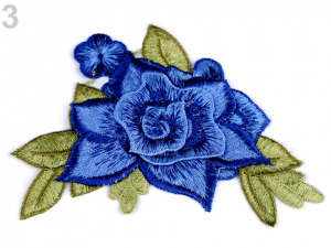 Nažehlovačka květ 3D