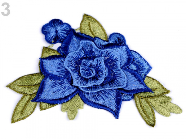 Nažehlovačka květ 3D