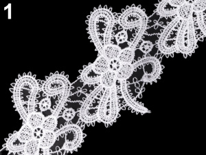 Vzdušná krajka / vsadka šíře 87 mm