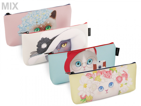 Pouzdro kočka Languo 8x20 cm