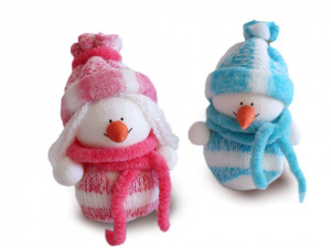 Kreativní sada sněhuláci 2 ks