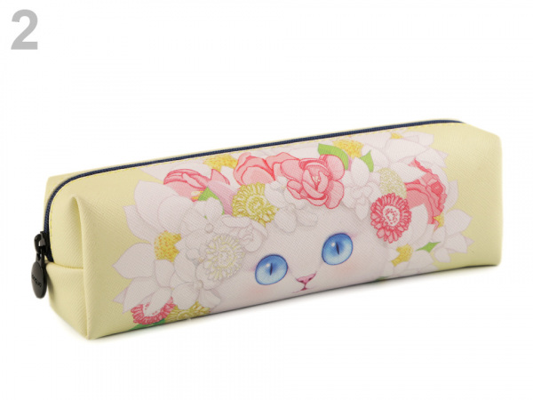 Pouzdro kočka Languo 6x20 cm