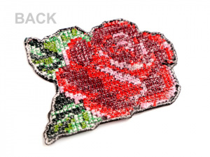 Nažehlovačka vyšívaná - křížkový steh