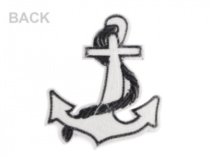 Nažehlovačka kotva s flitry