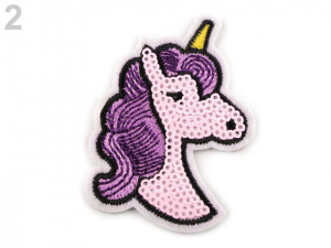 Nažehlovačka jednorožec s flitry