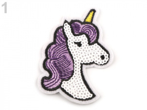 Nažehlovačka jednorožec s flitry