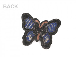 Nažehlovačka motýl, výr 3D