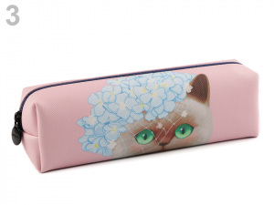 Pouzdro kočka Languo 6x20 cm