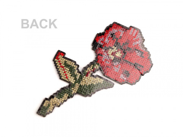 Nažehlovačka vyšívaná - křížkový steh