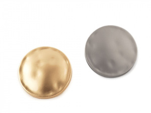 Kovový knoflík velikost 36" zlatá