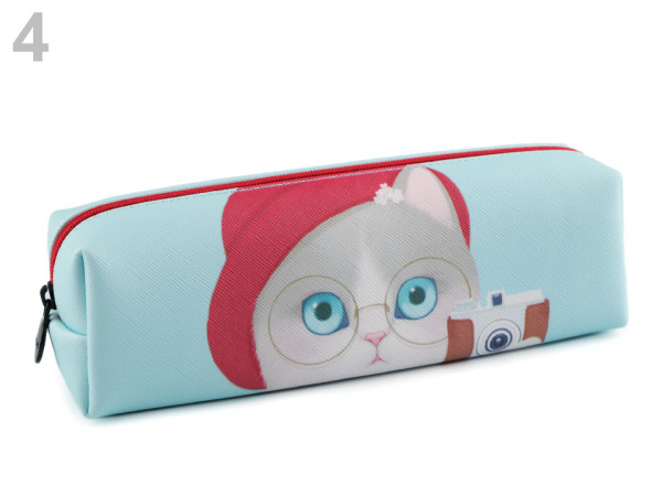 Pouzdro kočka Languo 6x20 cm