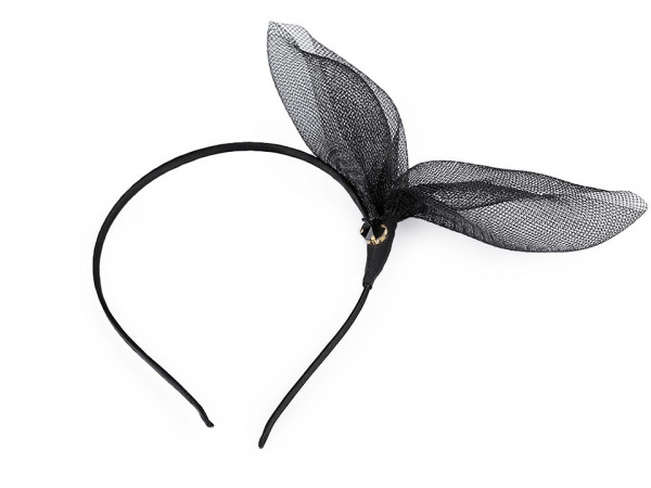 Čelenka s modistickou krinolínou / fascinátor