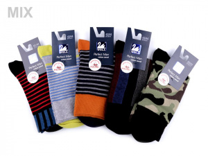 Pánské bavlněné ponožky barevné Wola