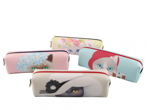 Pouzdro kočka Languo 6x20 cm