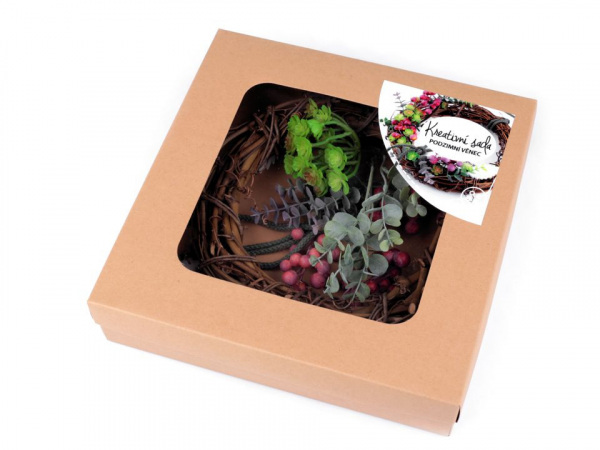 Kreativní sada podzimní věnec