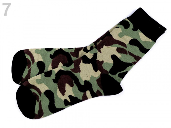 Pánské bavlněné ponožky barevné Wola