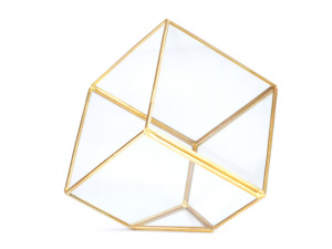 Aerárium / florárium 12x12 cm