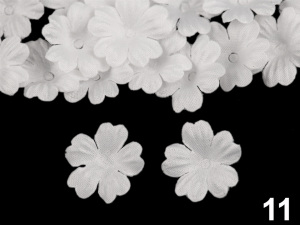 Polotovar k výrobě květů Ø15 mm, Ø16 mm, Ø18 mm saténový