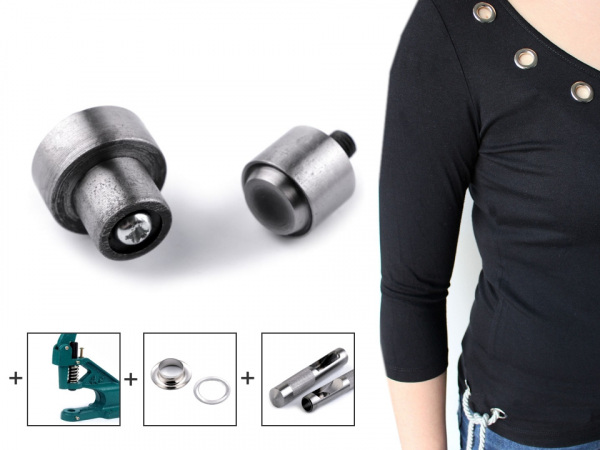 Piston k nýtování lesklých průchodek Ø17 mm