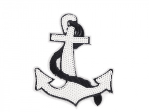 Nažehlovačka kotva s flitry