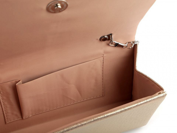 Kabelka - psaníčko metalické