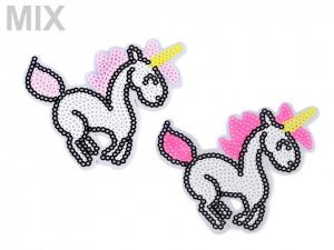 Nažehlovačka jednorožec s flitry