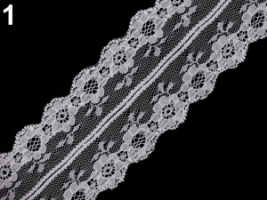 Silonová krajka / vsadka šíře 65 mm