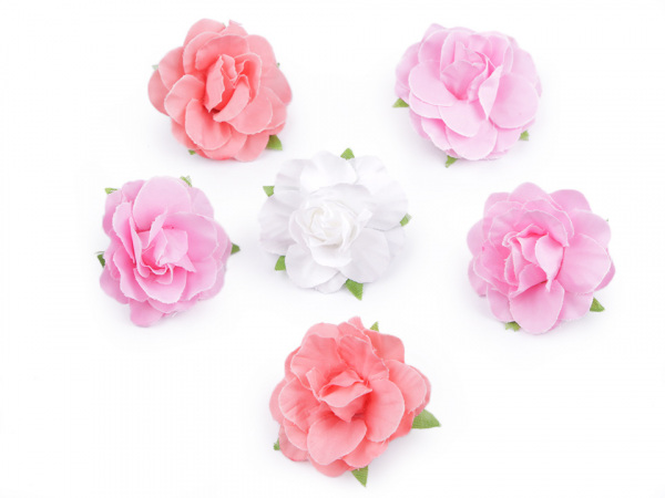 Sponky do vlasů růže Ø5 cm