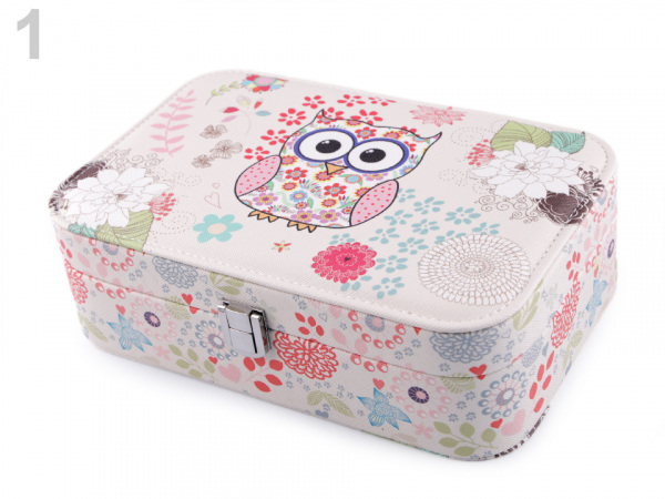 Šperkovnice sova 7x14x22 cm