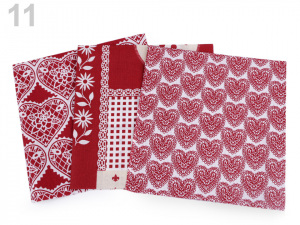 Sada látek na patchwork 40x40 cm