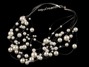 Perlový náhrdelník / perlová motanice