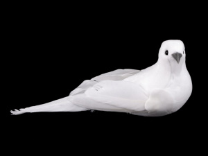 Dekorace ptáček / holubice  velká