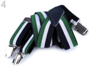 Dětské šle pruhy, kostky