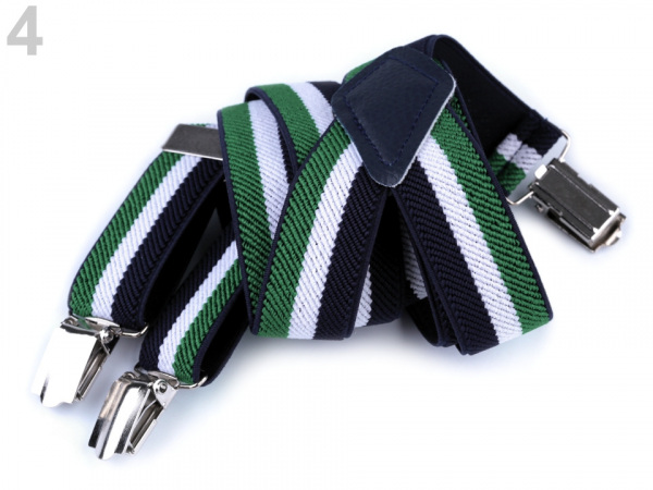 Dětské šle pruhy, kostky