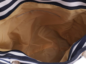 Letní / plážová taška s pruhy 41x52 cm