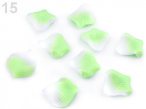 Dekorace plátky růží