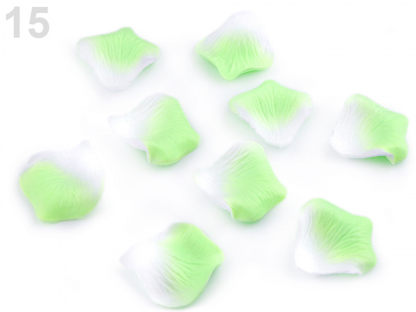 Dekorace plátky růží