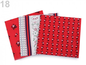 Sada látek na patchwork 40x40 cm