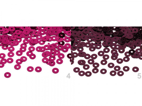 Flitry hladké s větším průvlekem Ø6 mm
